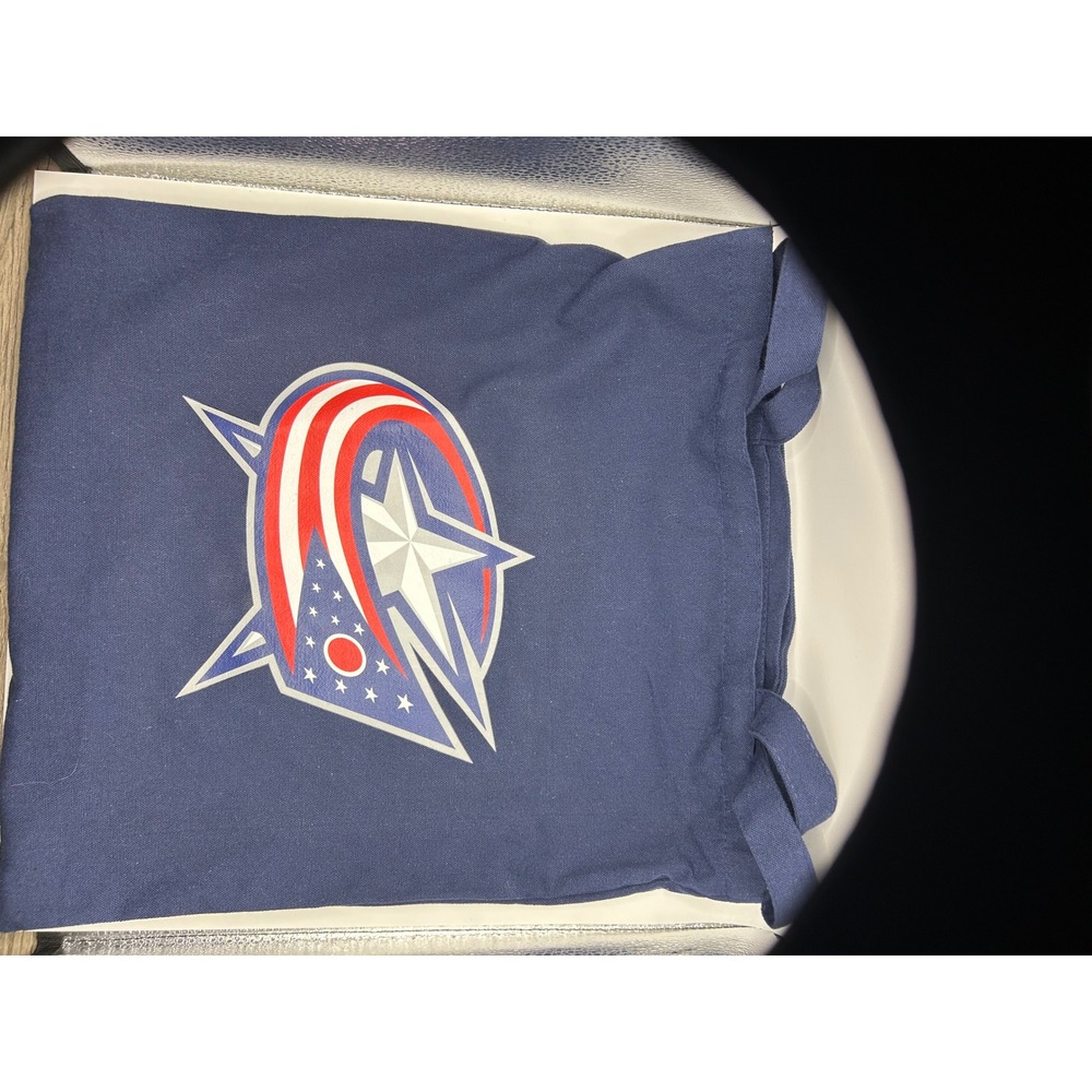 Columbus Blue Jackets NHL Canvas Tote Bag Navy Blue Hockey Fan Reusable Shopper‎